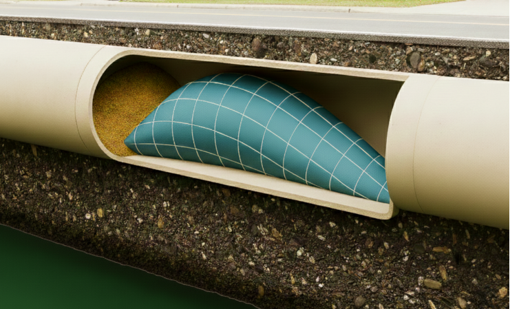 Infraestructura de gestión de aguas pluviales en periodo sin lluvias